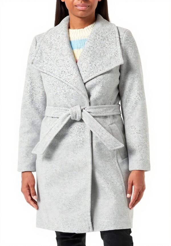 Cappotto Donna Bestseller Vmpaula Fie Long Collo Risvolto