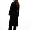 Cappotto VERO MODA VMANNE Nero Chiusura Cintura Donna
