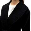 Cappotto VERO MODA VMANNE Nero Chiusura Cintura Donna