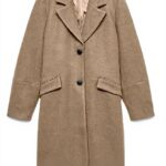 Cappotto VERO MODA colletto a risvolto donna grigio scuro