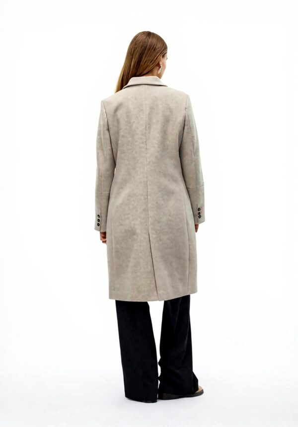 Cappotto VERO MODA colletto a risvolto donna grigio scuro