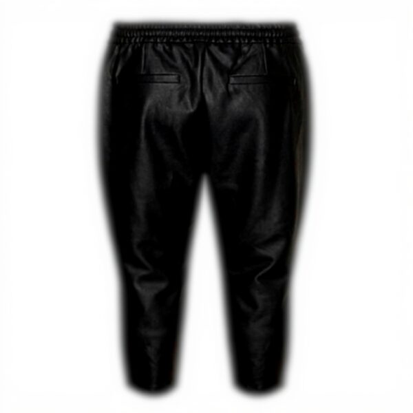 Pantaloni pelle VERO MODA fascia elastica tasche donna