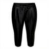 Pantaloni pelle VERO MODA fascia elastica tasche donna