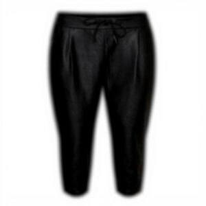 Pantaloni pelle VERO MODA fascia elastica tasche donna