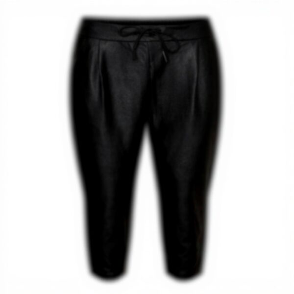 Pantaloni pelle VERO MODA fascia elastica tasche donna