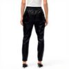 Pantaloni pelle VERO MODA fascia elastica tasche donna