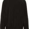 VERO MODA Giacca Blouson Donna Nero Colletto Volante Leggera-2