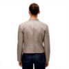 VERO MODA Giacca Eco Pelle Collo Coreano Donna