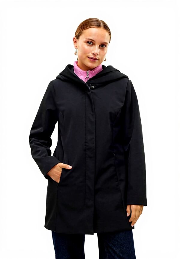 Giacche VERO MODA VMSOFTSHELLDONA Donna Peat Nero