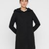 Cappotto VERO MODA Nero poliestere cotone donna-3