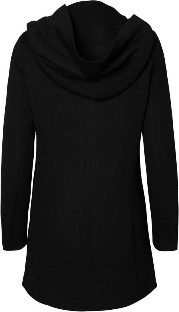 Cappotto VERO MODA Nero poliestere cotone donna-2