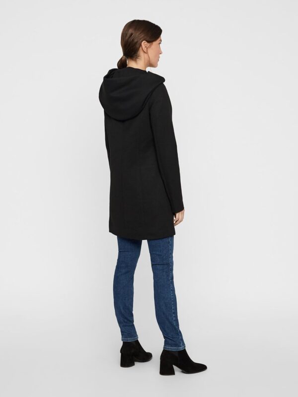Cappotto VERO MODA Nero poliestere cotone donna-4