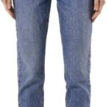 Jeans Donna Vero Moda sostenibili comodi gamba dritta-0
