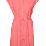 Vestito camicia VERO MODA midi casual cintura in vita