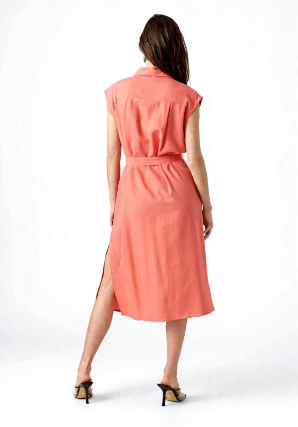 Vestito camicia VERO MODA midi casual cintura in vita