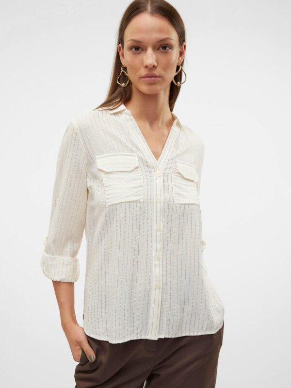Camicia VERO MODA Donna Collo Camicia Maniche Lunghe-5