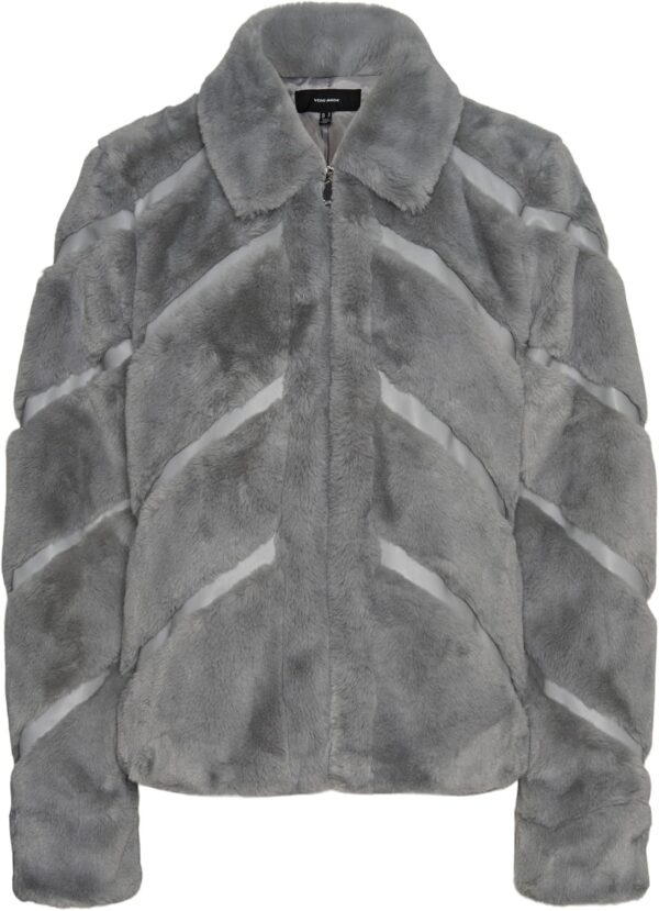 Giacca Pelliccia Sintetica VERO MODA Donna Nero Griffin-0