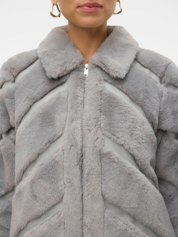 Giacca Pelliccia Sintetica VERO MODA Donna Nero Griffin-5