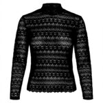 Top VERO MODA Nero design traspirante canotte donna