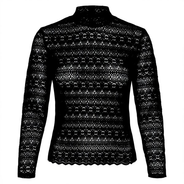 Top VERO MODA Nero design traspirante canotte donna