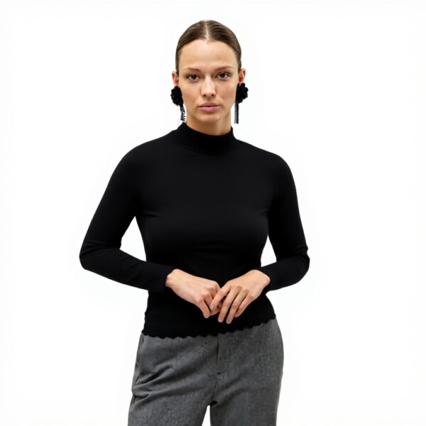 Top VERO MODA Nero design traspirante canotte donna