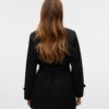 Trenchcoat VERO MODA Donna Nero Farina d'Avena Fossile-2