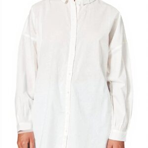 Camicia Oversize Vero Moda Donna Sostenibile Bianco