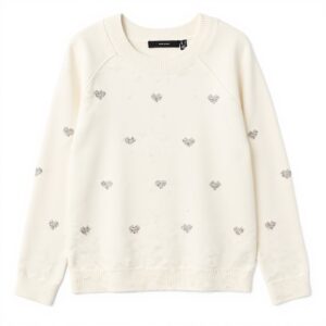 Maglione VERO MODA Donna Betulla Girocollo Maniche Lunghe