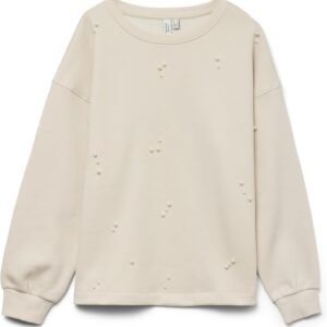 VERO MODA Felpa Donna Vmfatilda Girocollo Mezza Manica-0