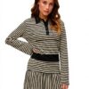 Vero Moda Polo Donna Maniche Lunghe Righe Colletto