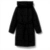 Cappotto Donna VERO MODA Trapuntato Pelo Lungo Nero