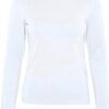 Vero Moda Maglietta Donna Maniche Lunghe Morbida Bianco