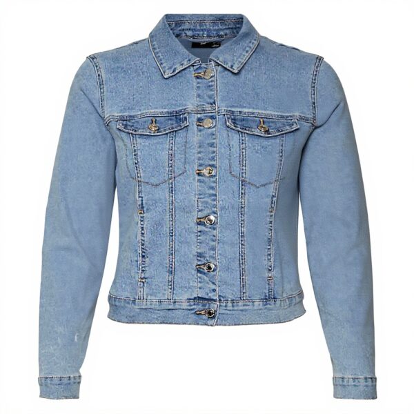 VERO MODA Giacca Donna Denim Slim Design Sostenibile