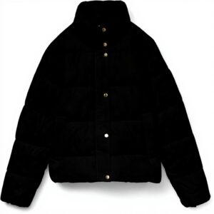 VERO MODA Giacca Trapuntata Donna Corta Vmmaggy Ga Boo Nero