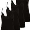 Canotta Donna VERO MODA Vmmaxi My Soft V Singlet Noos-0