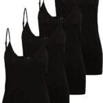 Canotta Donna VERO MODA Vmmaxi My Soft V Singlet Noos-0