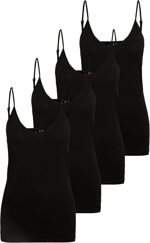Canotta Donna VERO MODA Vmmaxi My Soft V Singlet Noos-0