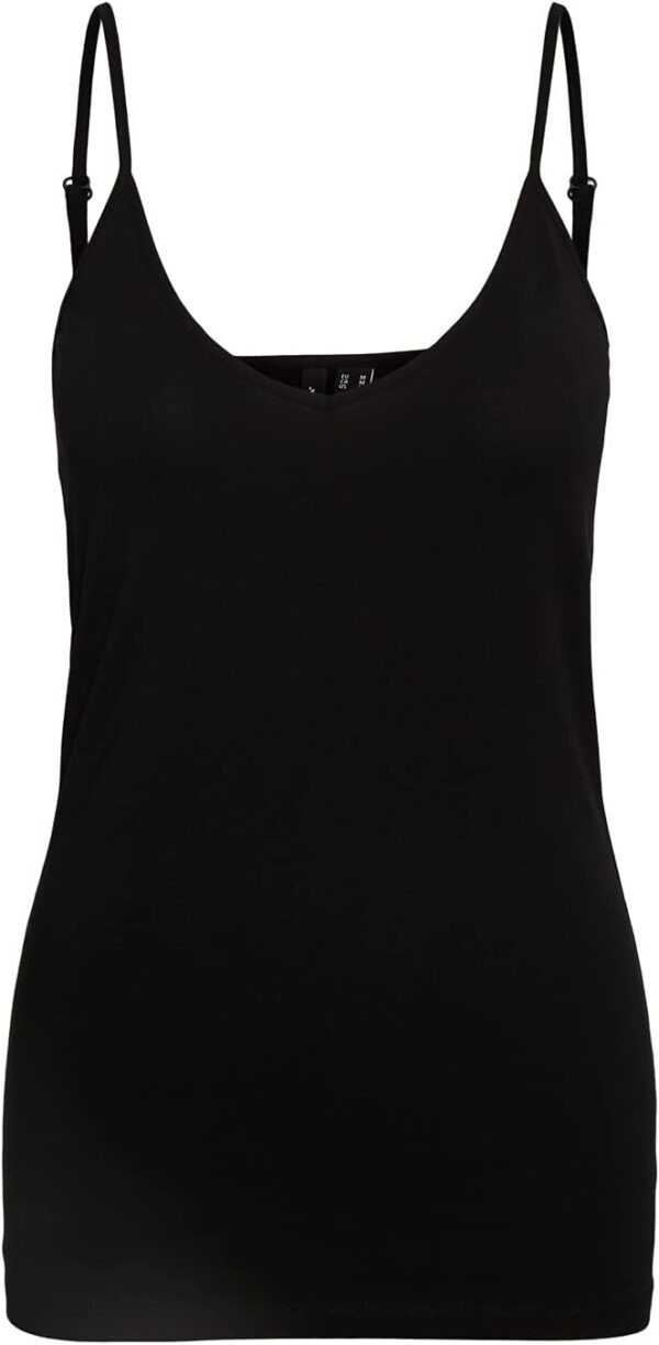 Canotta Donna VERO MODA Vmmaxi My Soft V Singlet Noos-1