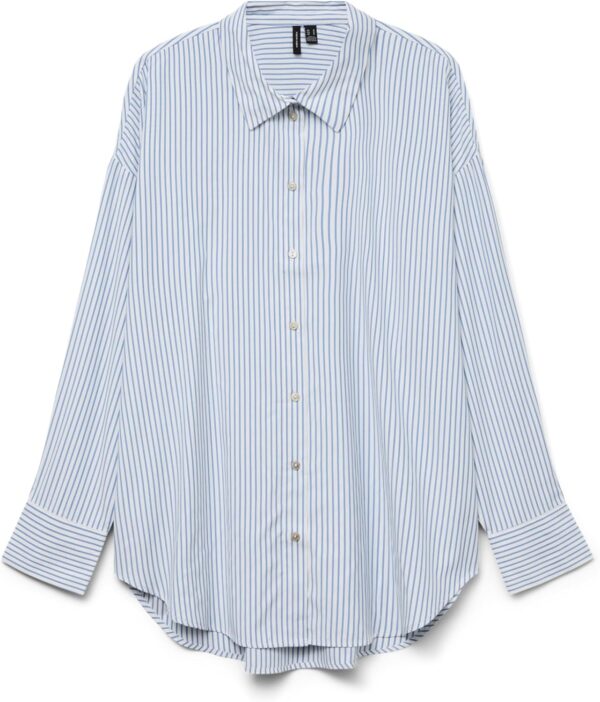 Vero Moda Maglietta Oversize Bianco Donna Bluse Camicia-0