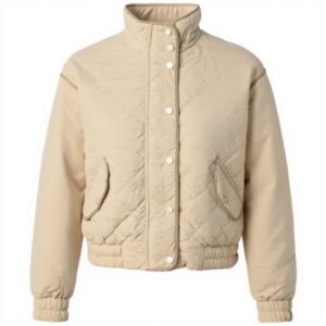 Giacca trapuntata VERO MODA Donna corta visone argenteo