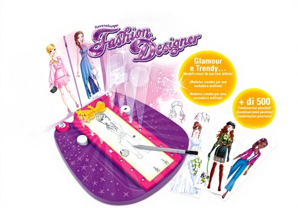 Fashion Designer Ravensburger gioco creativo bambina tavolo