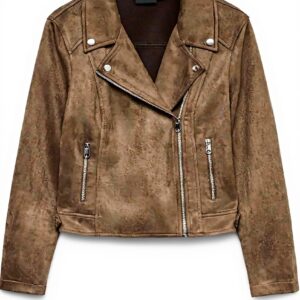 Giacca VERO MODA VMJOSE Donna Collo Biker Zip