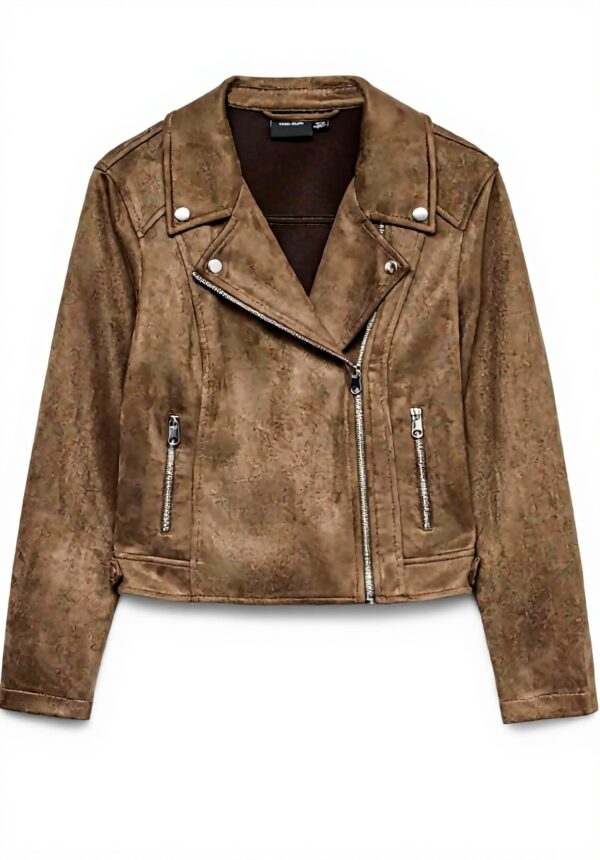 Giacca VERO MODA VMJOSE Donna Collo Biker Zip