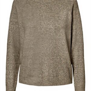 VERO MODA Maglione Donna Silver Mink Lurex Sostenibile