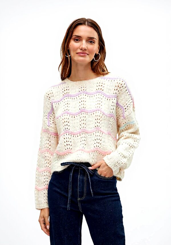 Maglione VERO MODA VMHATTY Donna Lavorato a maglia