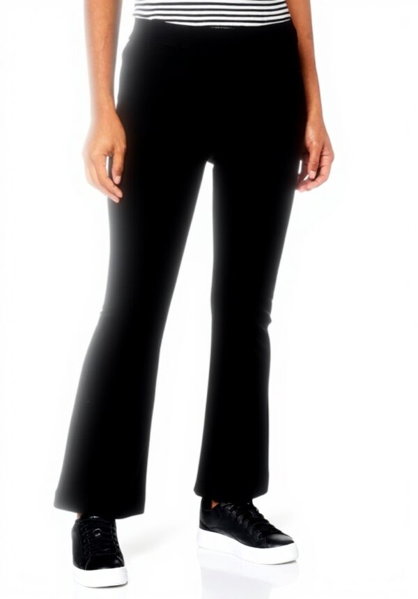 VERO MODA Pantaloni a Zampa Aderenti Stretch Vita Normale