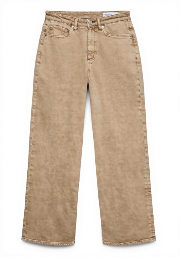 VERO MODA Jeans Donna Vita Alta Taglio Dritto Tessuto