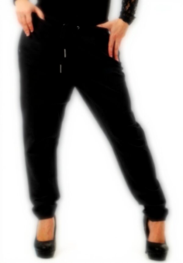 Vero Moda Pantaloni Donna VMEVA Mid Waist Nero Casual