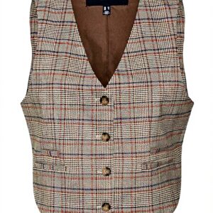Gilet Donna VERO MODA Vmellie Check Elegante Sostenibile