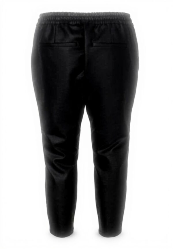 Pantaloni Vero Moda Loose Fit Pelle Ottica Nero Donna